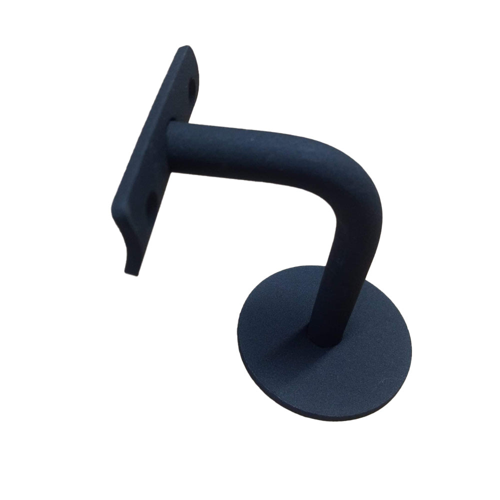 Trapleuning Rond — Zwart